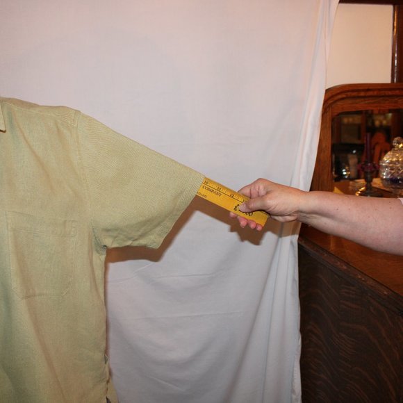 Christopher Banks 3 piece capris -size L sage - Picture 2 of 11